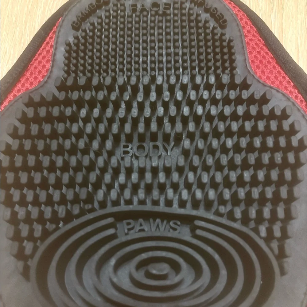 Dog Grooming Brush Gentle Bathing Glove